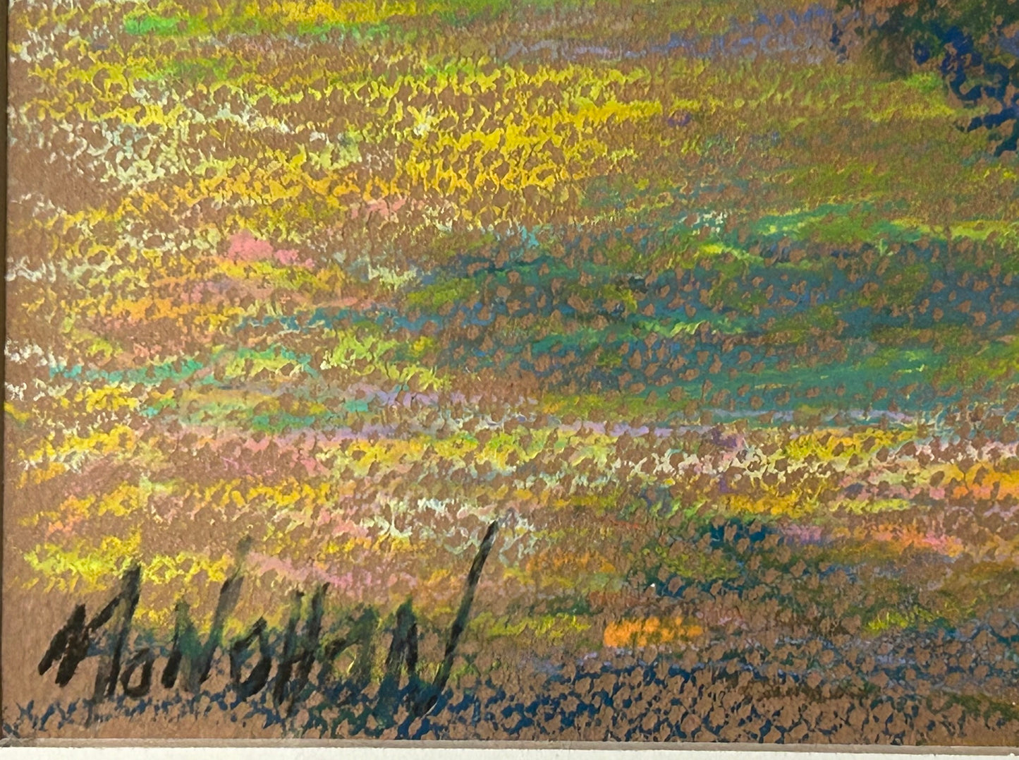 BARRY MONOHON - MEBRASKA, IOWA, AND CALIFORNIA PASTEL PAINTING