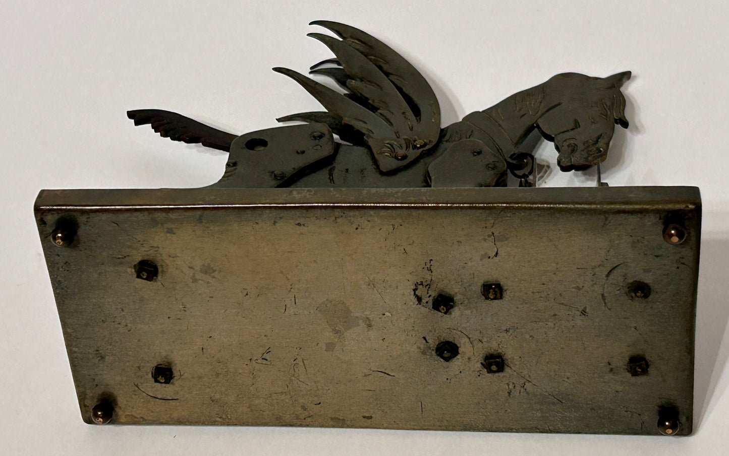 CIGAR NIPPER FIGURAL METAL DONKEY BY HUGO BERGER