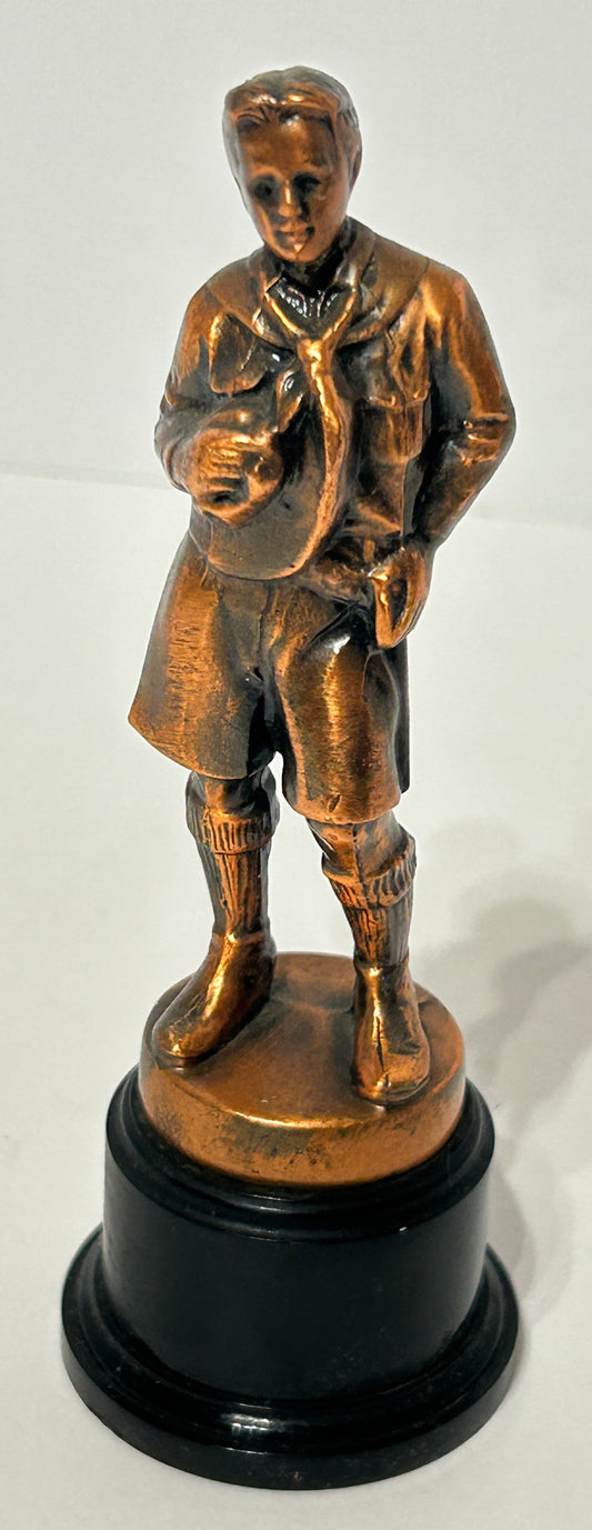 BOY SCOUT METAL STATUE BY REH CRAFT