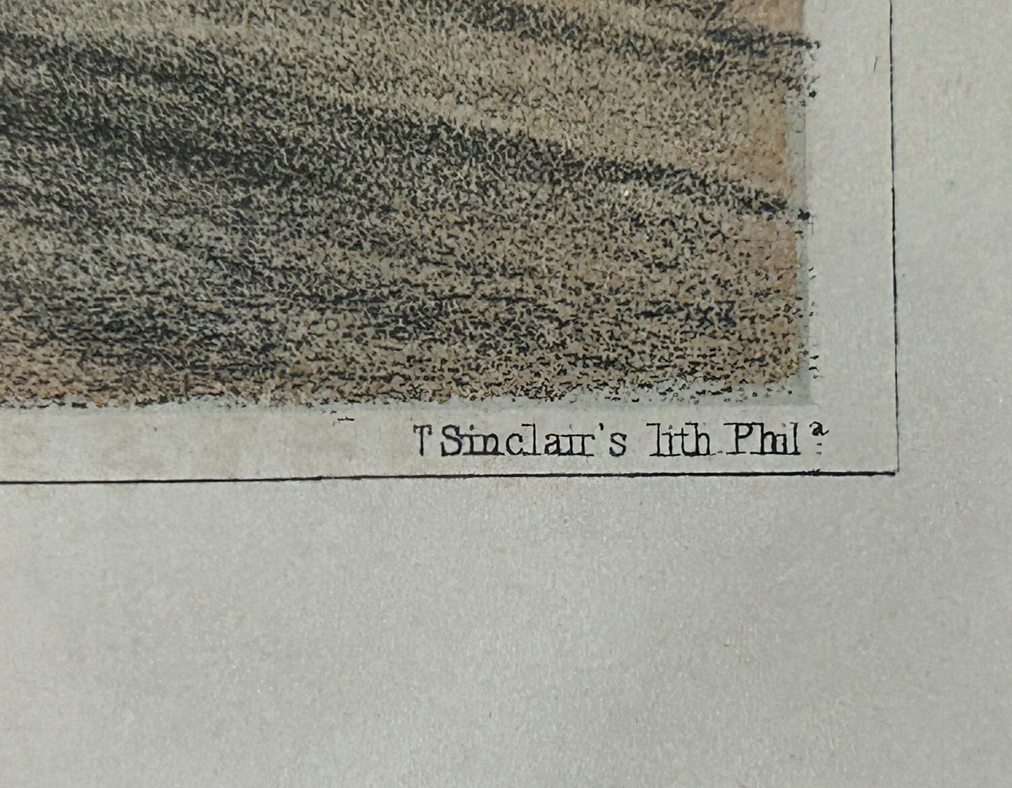NAVAJO'S PRINT FROM 1850'S BOOK OF SURVEYS