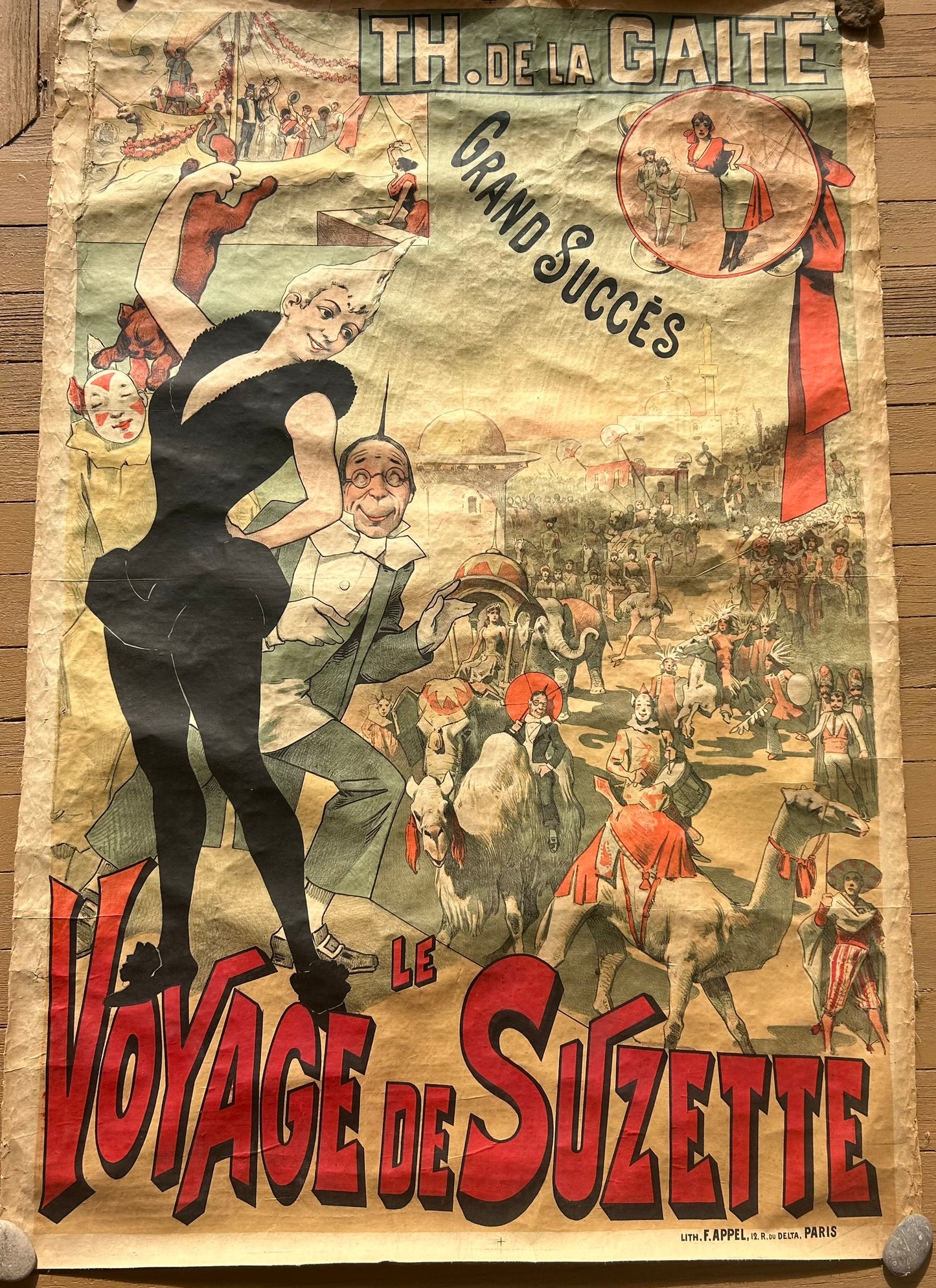 VOYAGE DE SUZETTE FRENCH POSTER