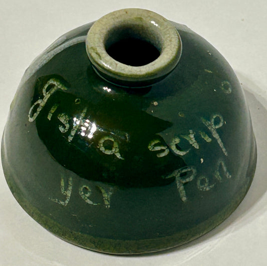 TORQUAY ALLER VALE POTTERY INKWELL