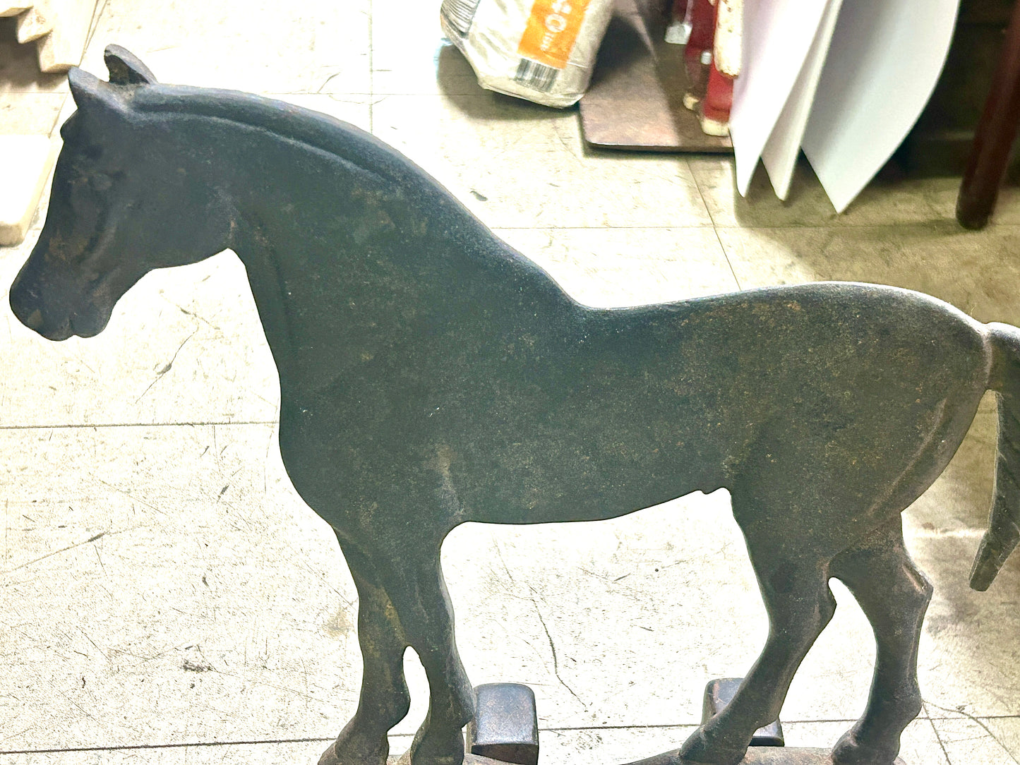 WINDMILL WEIGHT DEMPSTER CRESCENT TAIL HORSE