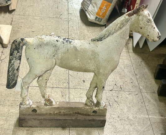 WINDMILL WEIGHT DEMPSTER LONG TAIL HORSE ANTIQUE