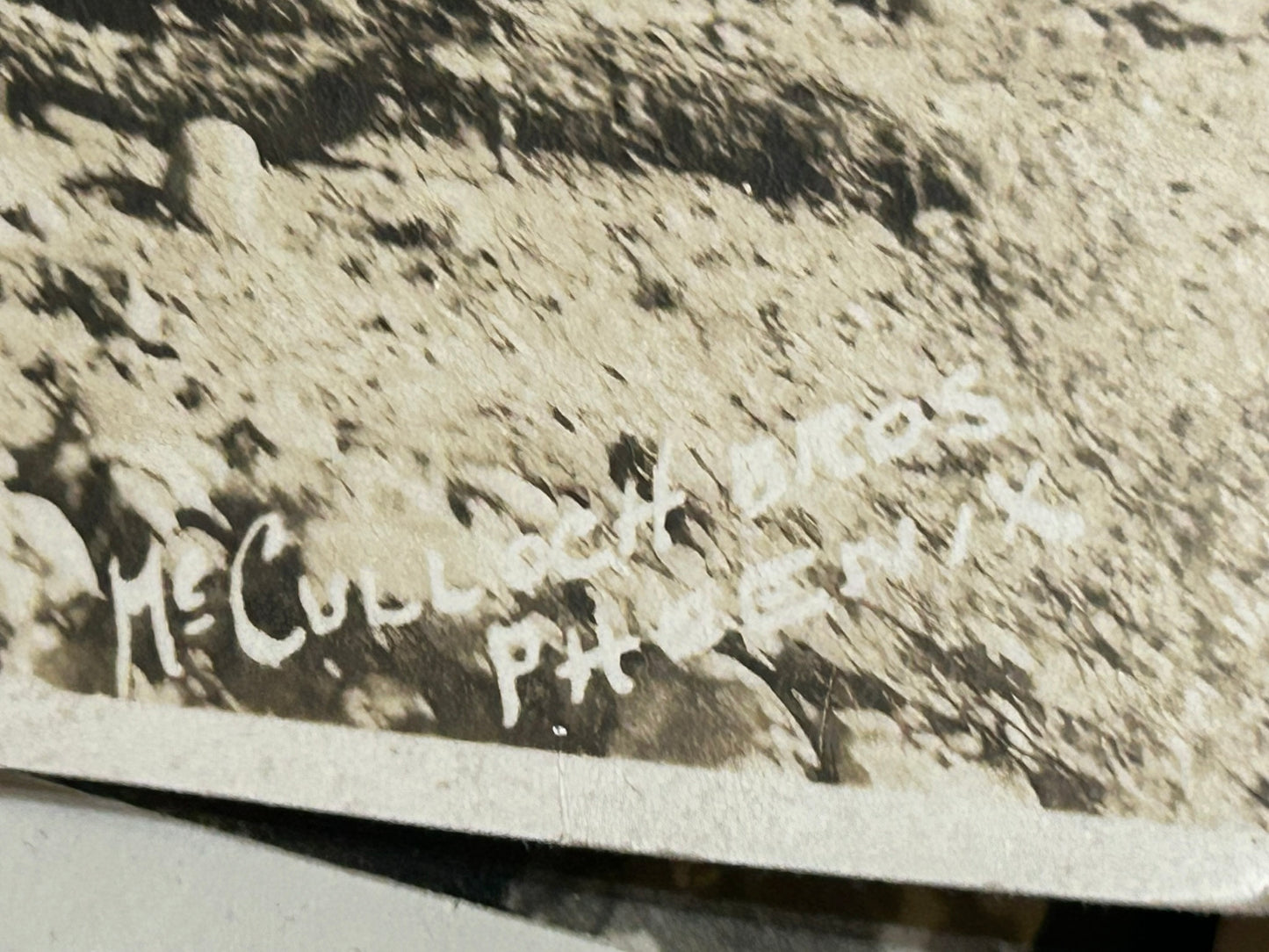 MCCULLOCK BROTHERS, ARIZONA 1884-1947 PHOTO OF DESERT SCENE