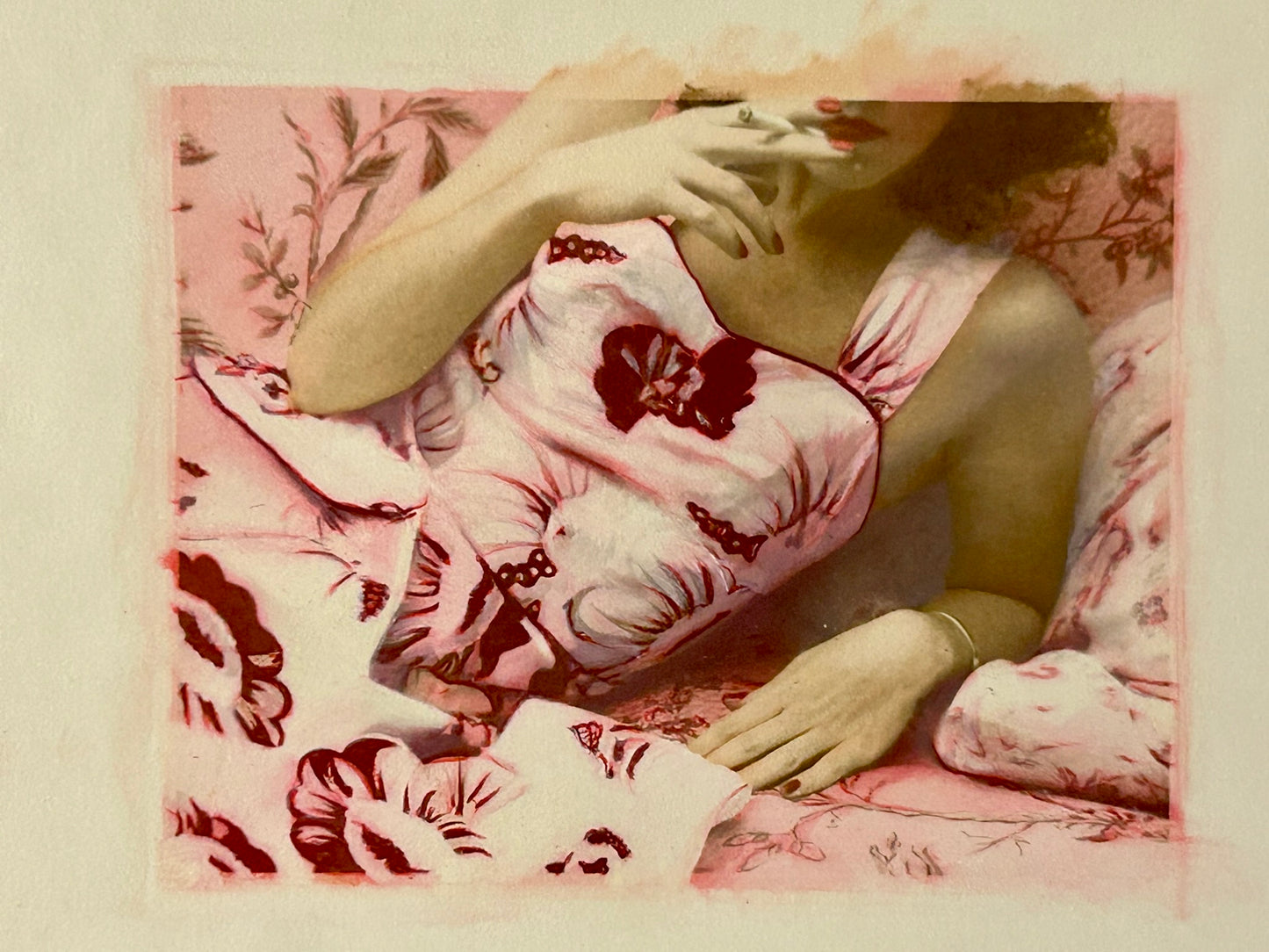 COLLEEN KENYON GIRL IN PINK DRESS PHOTO SERIES = INDIANA ARTIST