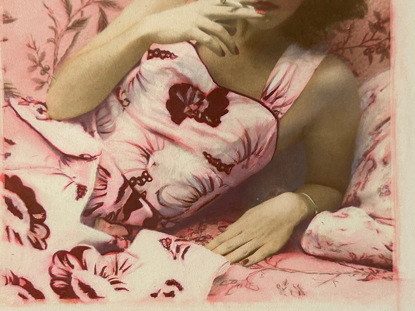 COLLEEN KENYON GIRL IN PINK DRESS PHOTO SERIES = INDIANA ARTIST