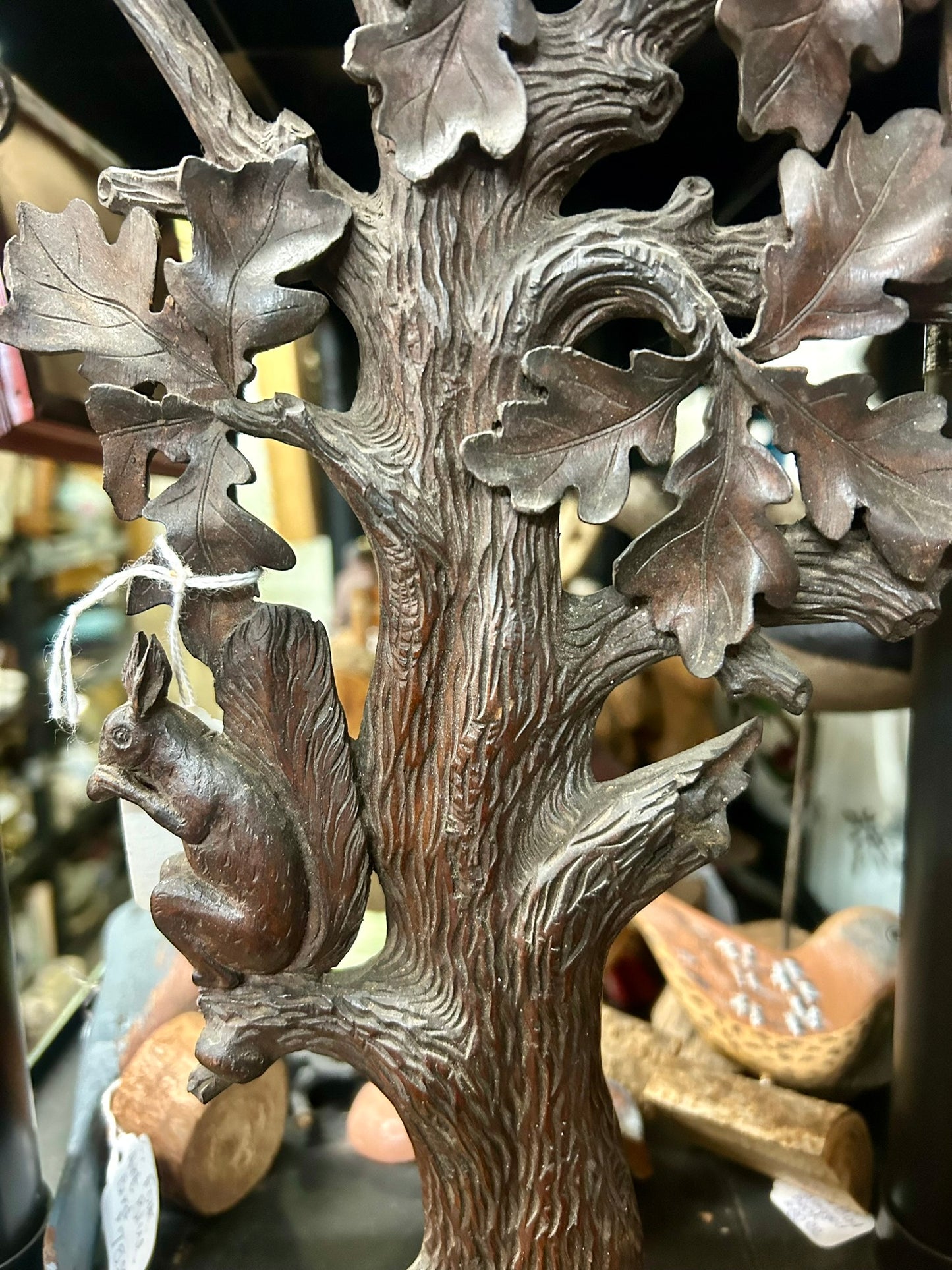 BLACK FOREST CARVED ANTIQUE FRAME
