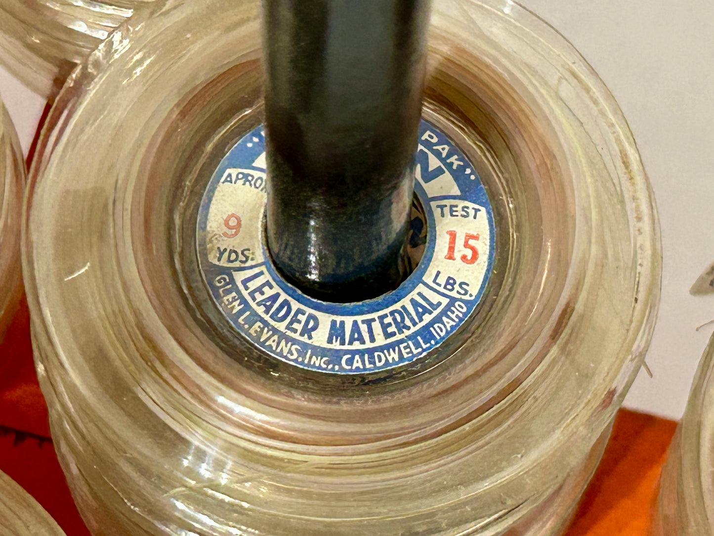 FISHING NYLON LEADER ANTIQUE STORE DISPLAY