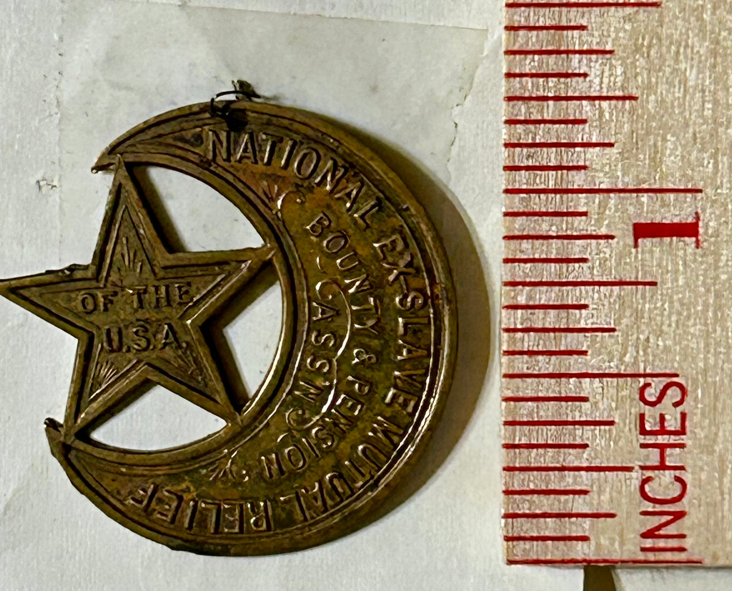 EX SLAVE RELIEF AND PENSION MEDAL