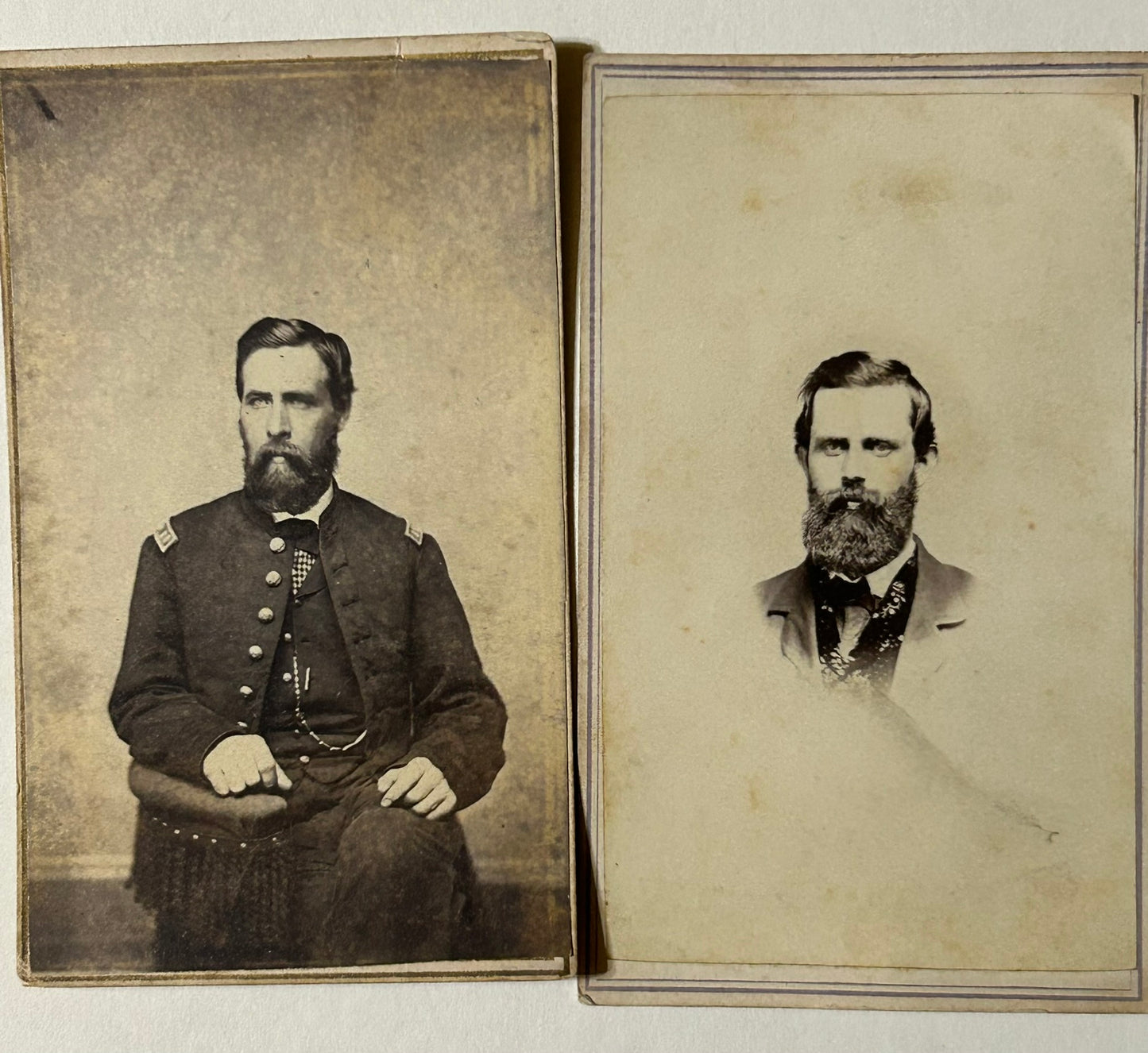 CIVIL WAR OFFICER OF THE DAY RED SASH COMPLETE WITH IDENTIFIED PHOTO IN UNIFORM AND OTHER PHOTOS
