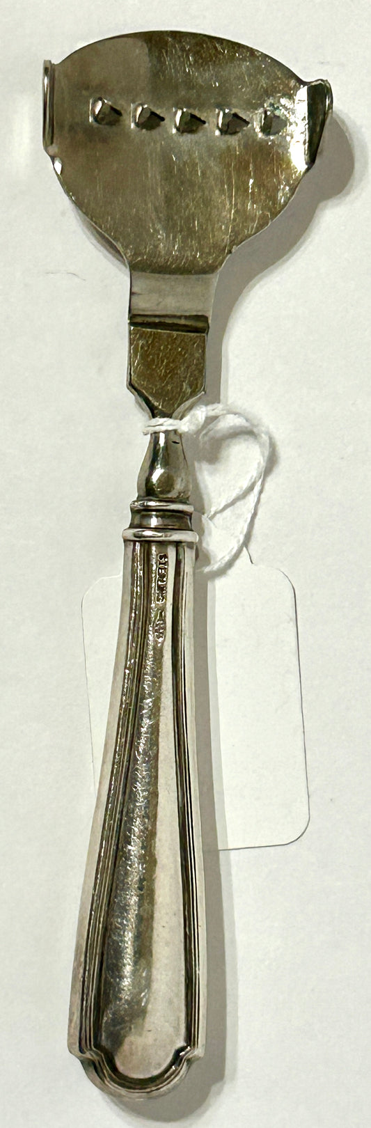ANTIQUE STERLING SMALL HANDLED GRATER