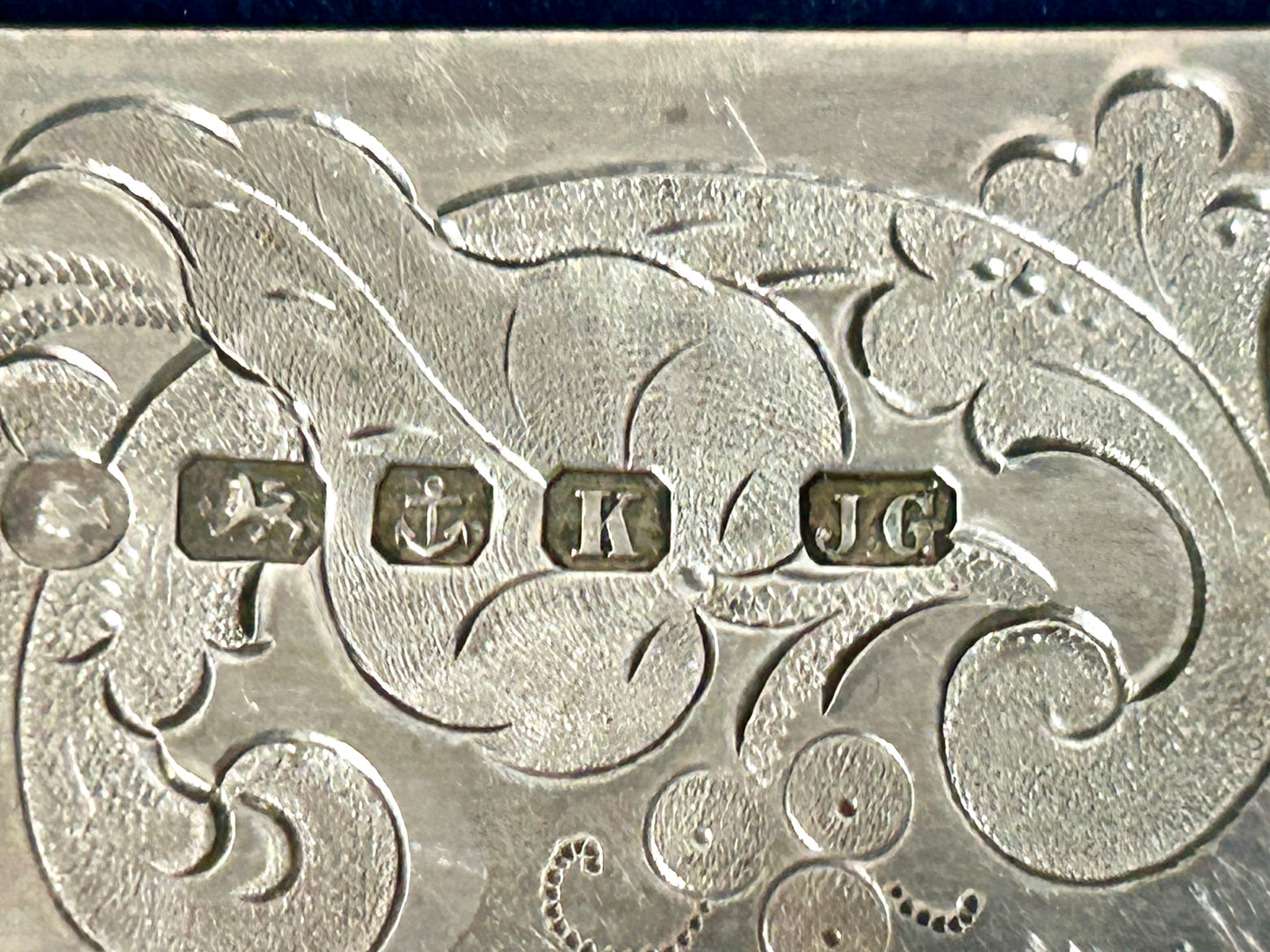 STERLING SILVER ANTIQUE FISH SET