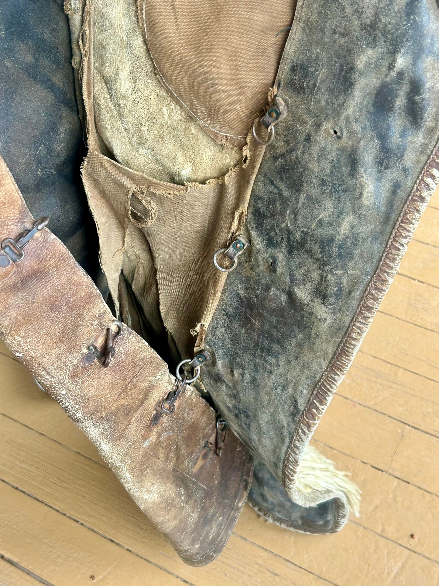 HAMLEY & CO.  PENDLETON, OREGON PAIR OF WOOLY CHAPS