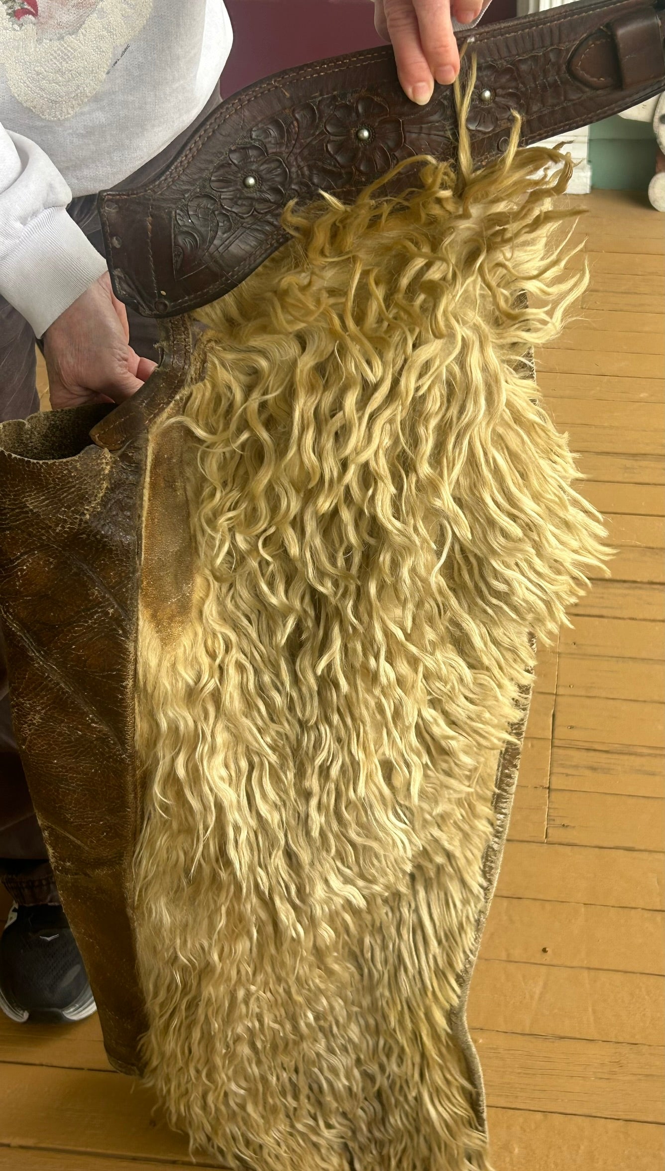 HAMLEY & CO.  PENDLETON, OREGON PAIR OF WOOLY CHAPS
