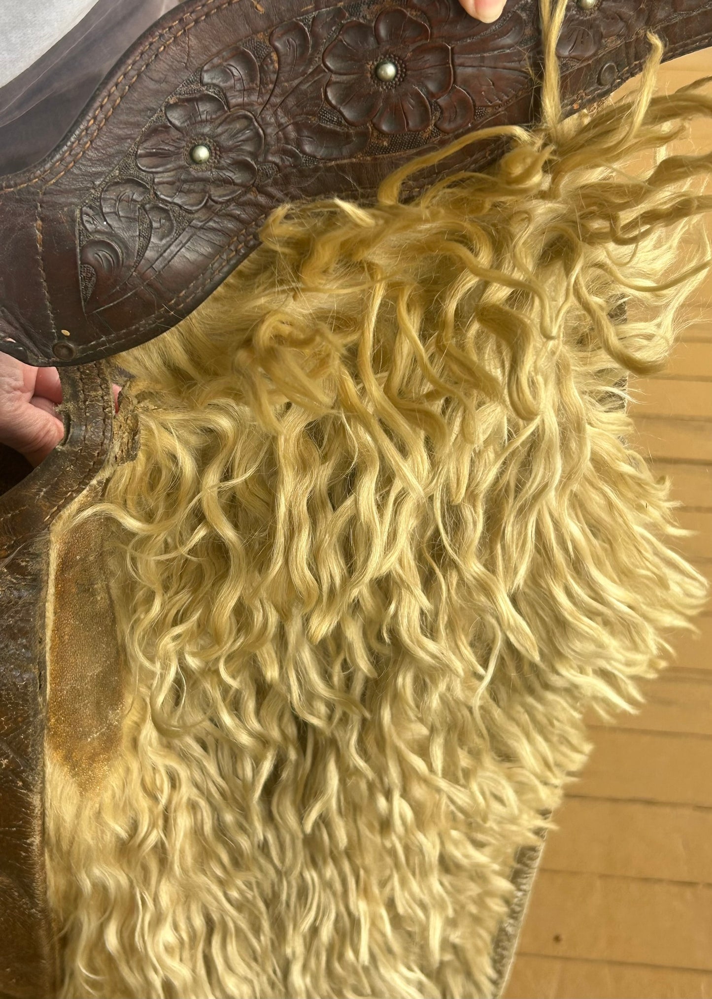 HAMLEY & CO.  PENDLETON, OREGON PAIR OF WOOLY CHAPS