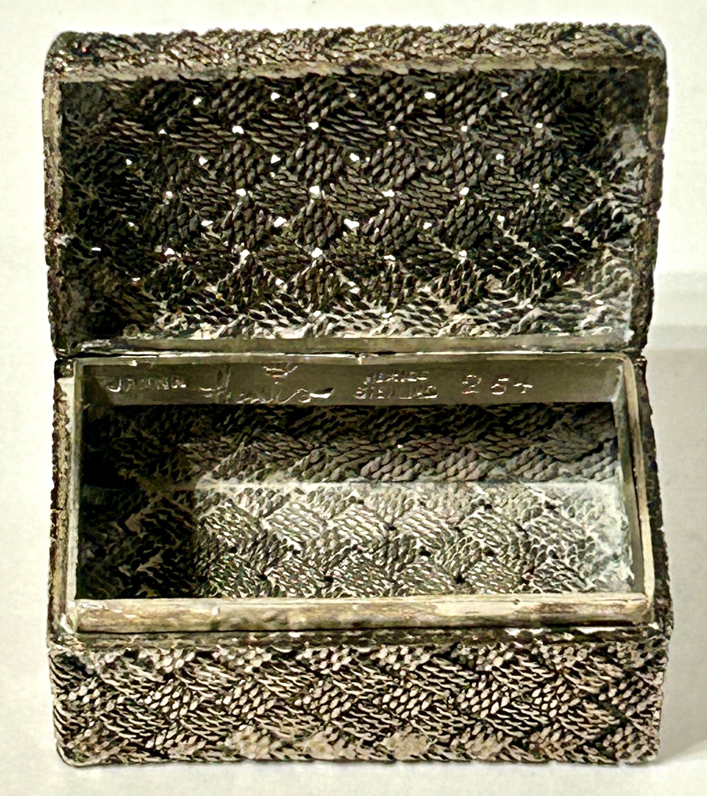 STERLING TRUNK BOX BY JONNA THOMAS DE VELARDE MEXICO