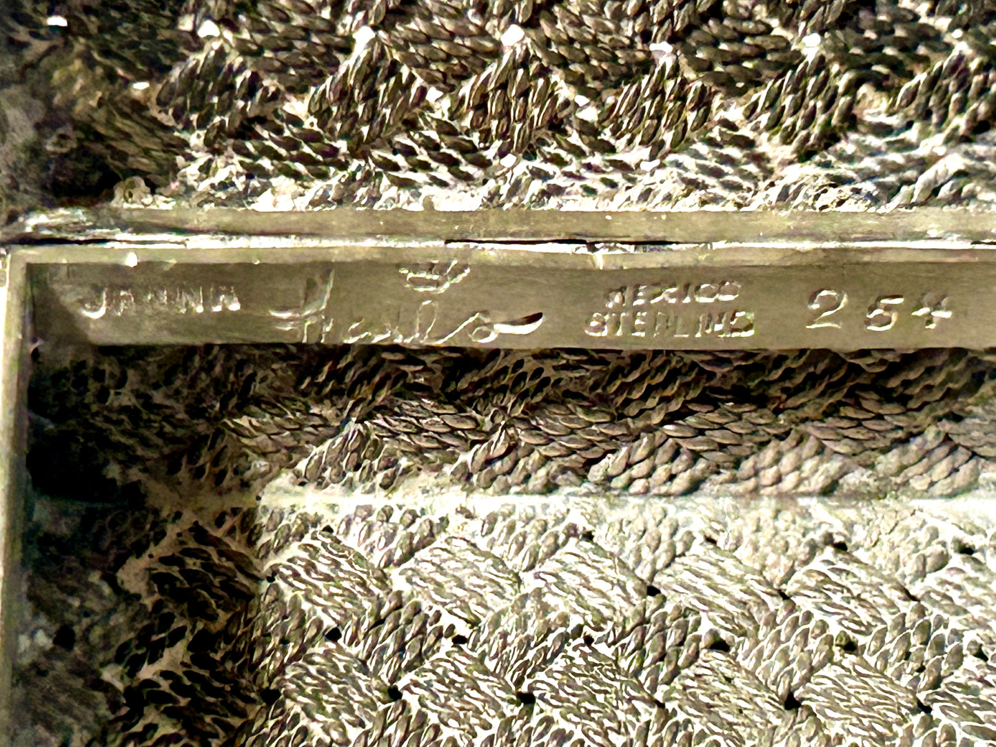 STERLING TRUNK BOX BY JONNA THOMAS DE VELARDE MEXICO