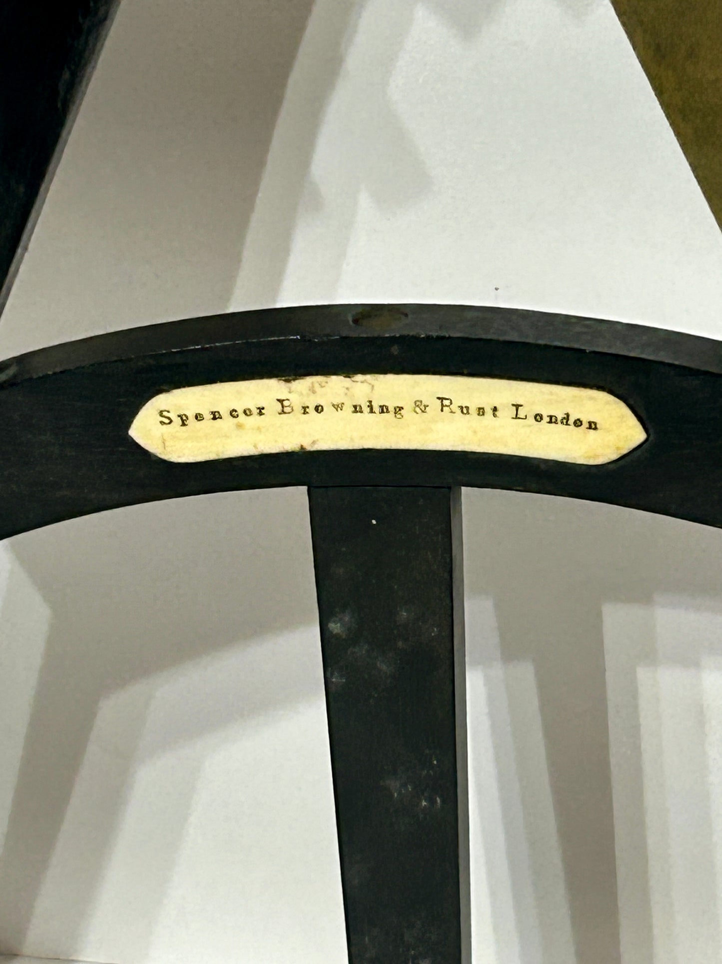 SHIPS OCTANT EARLY 1800'S BY SPENCER, BROWNING, & RUST LONDON