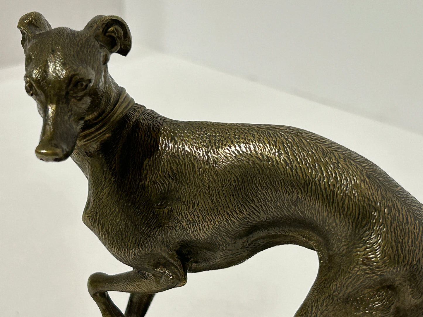BRONZE GREYHOUND SCULPTURE