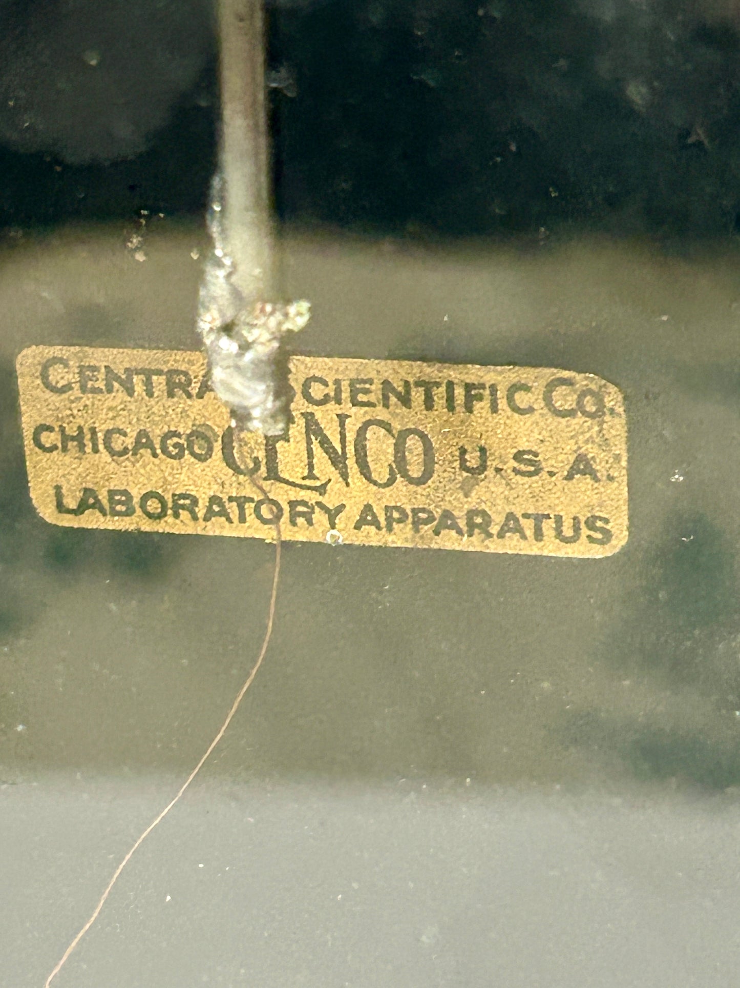 SCIENTIFIC ANTIQUE DEMO METER BY CENTRAL SCIENTIFIC CO.