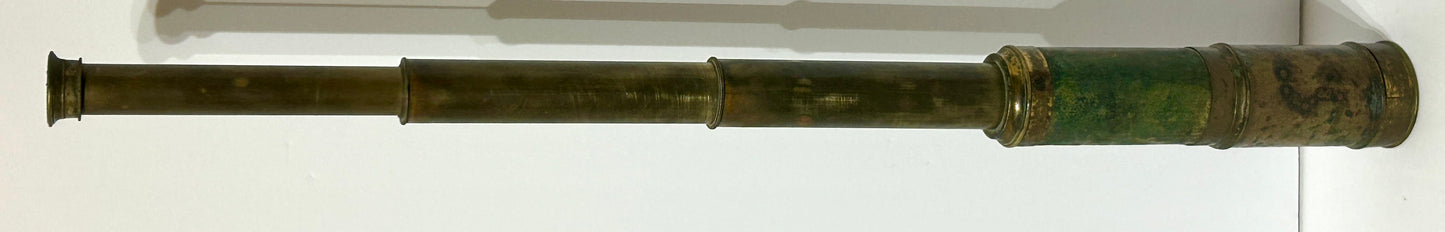 EARLY LARGE TELESCOPE 35" OPEN