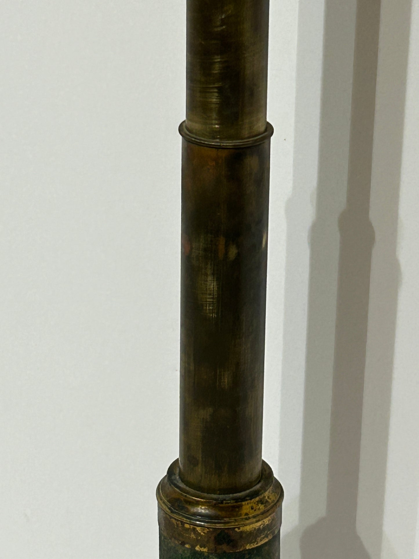 EARLY LARGE TELESCOPE 35" OPEN