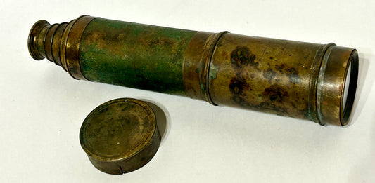 EARLY LARGE TELESCOPE 35" OPEN