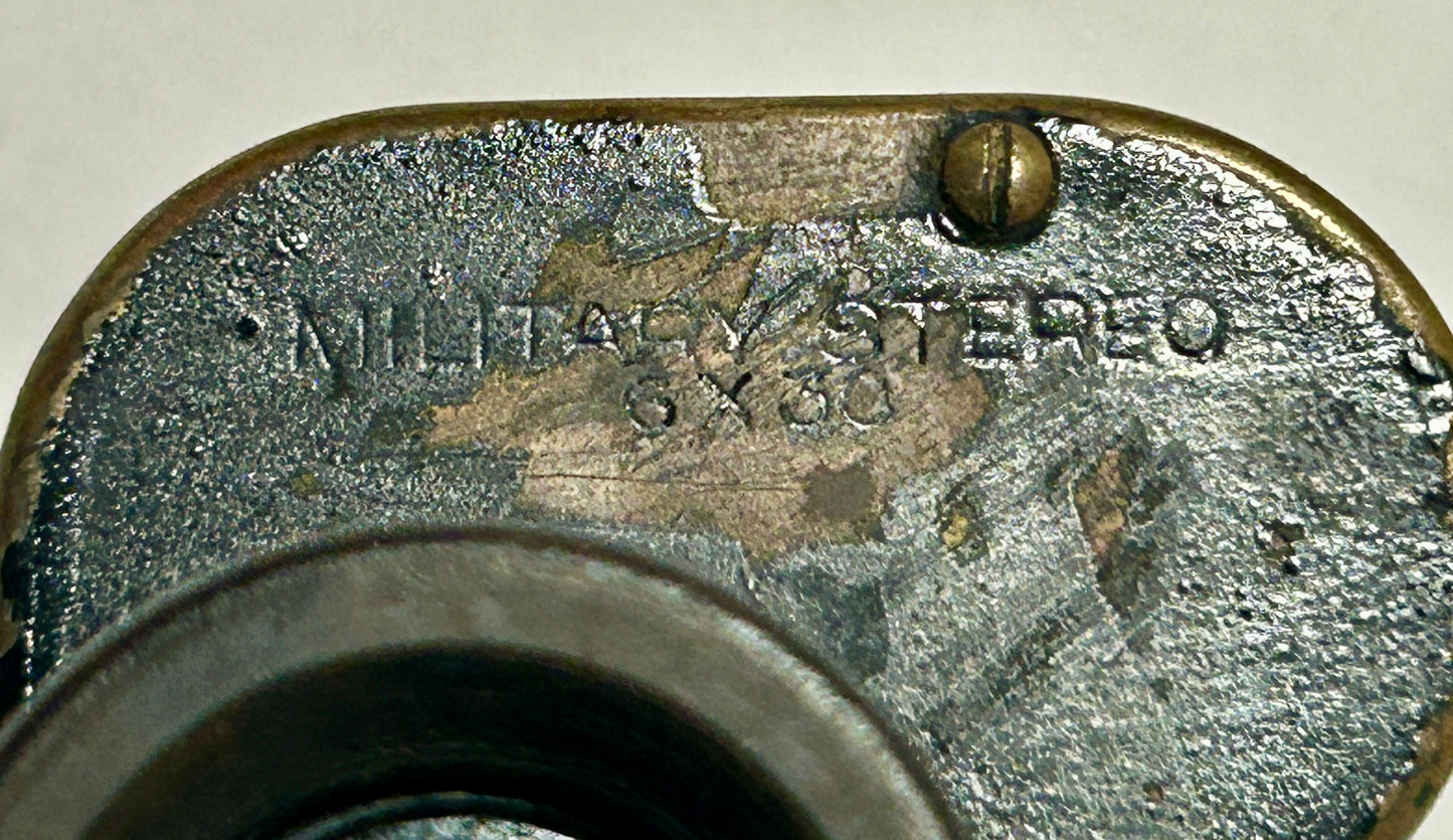 EARLY BINOCULARS MARKED U.S. ARMY SIGNAL CORPS