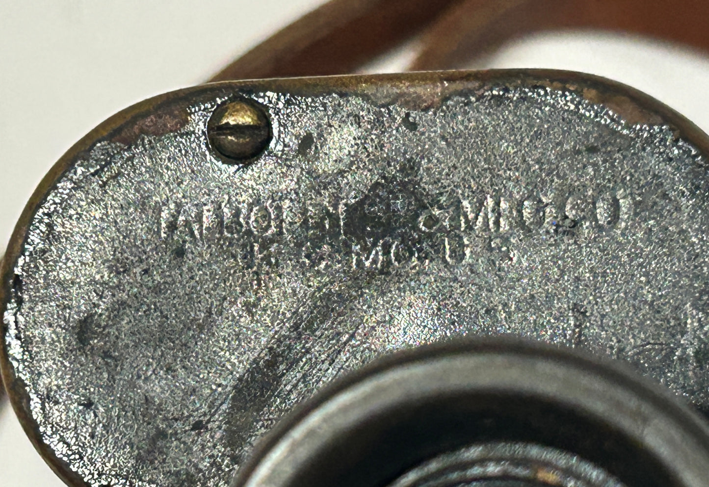 EARLY BINOCULARS MARKED U.S. ARMY SIGNAL CORPS
