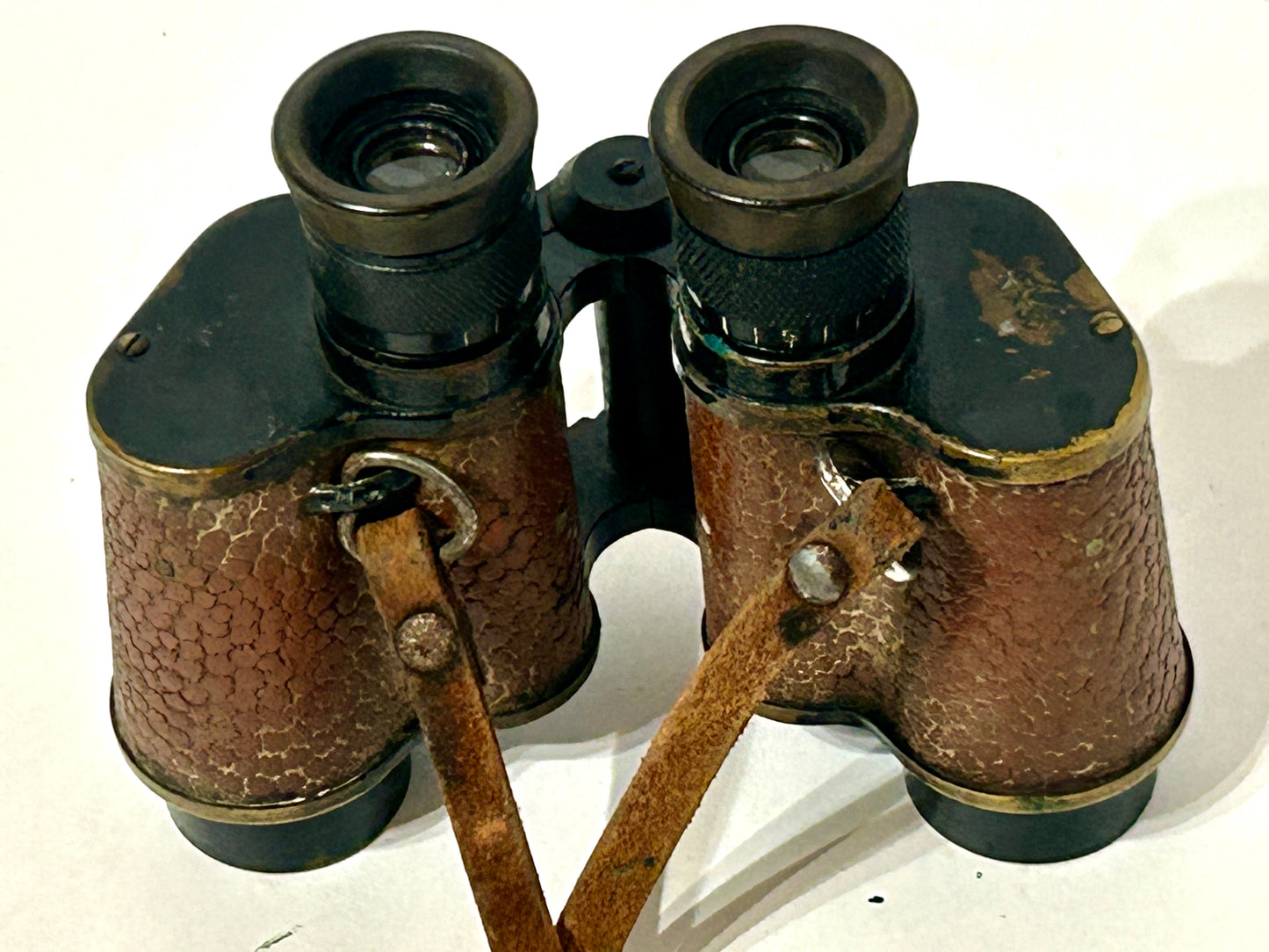 EARLY BINOCULARS MARKED U.S. ARMY SIGNAL CORPS