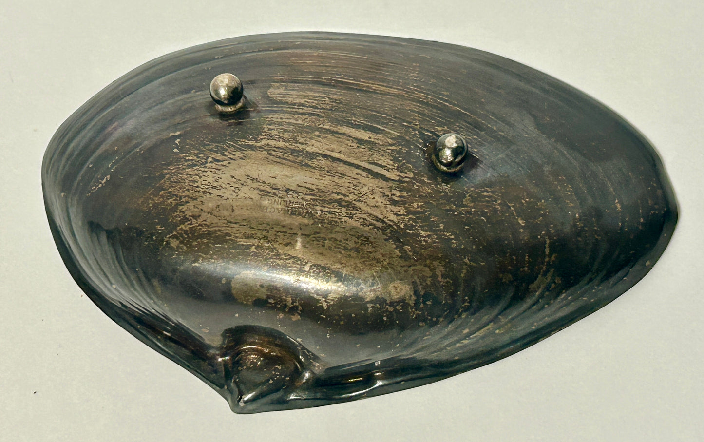 STERLING SILVER CLAM SHELL TRAY BY WALLACE