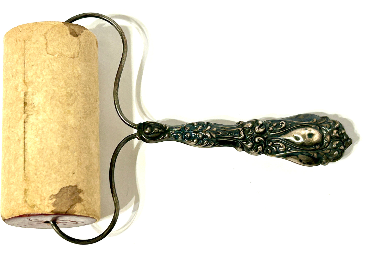 STERLING HANDLE ANTIQUE ROLLING BLOTTER