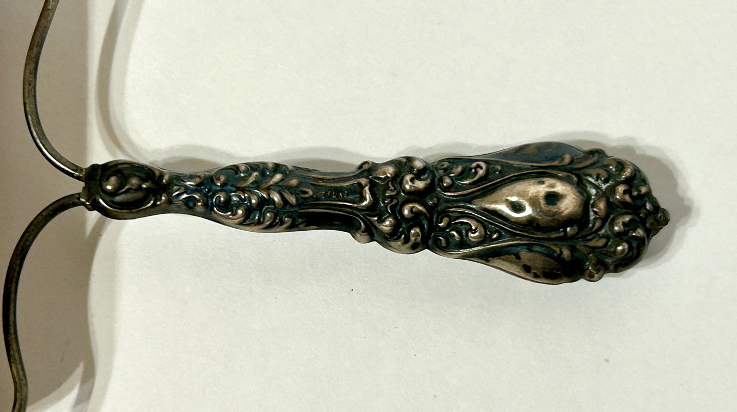 STERLING HANDLE ANTIQUE ROLLING BLOTTER