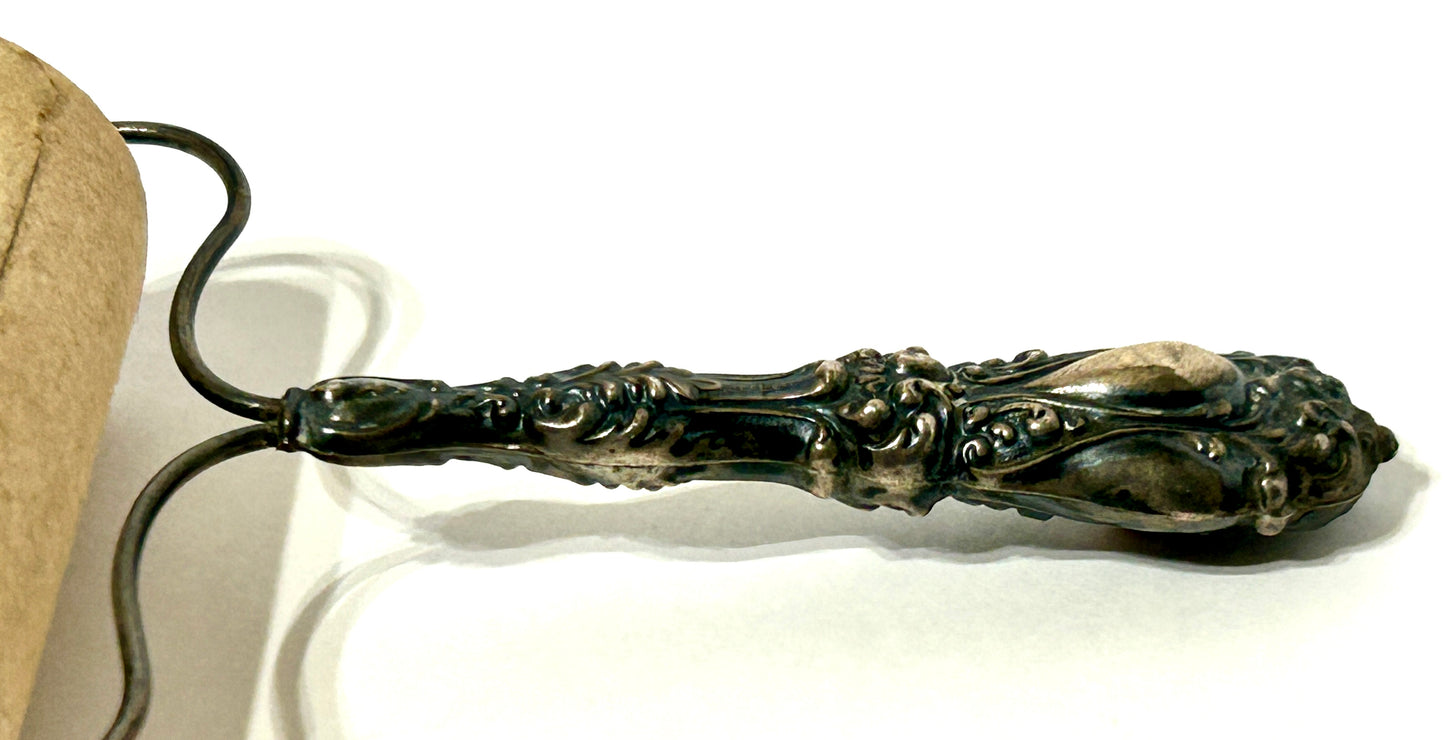 STERLING HANDLE ANTIQUE ROLLING BLOTTER