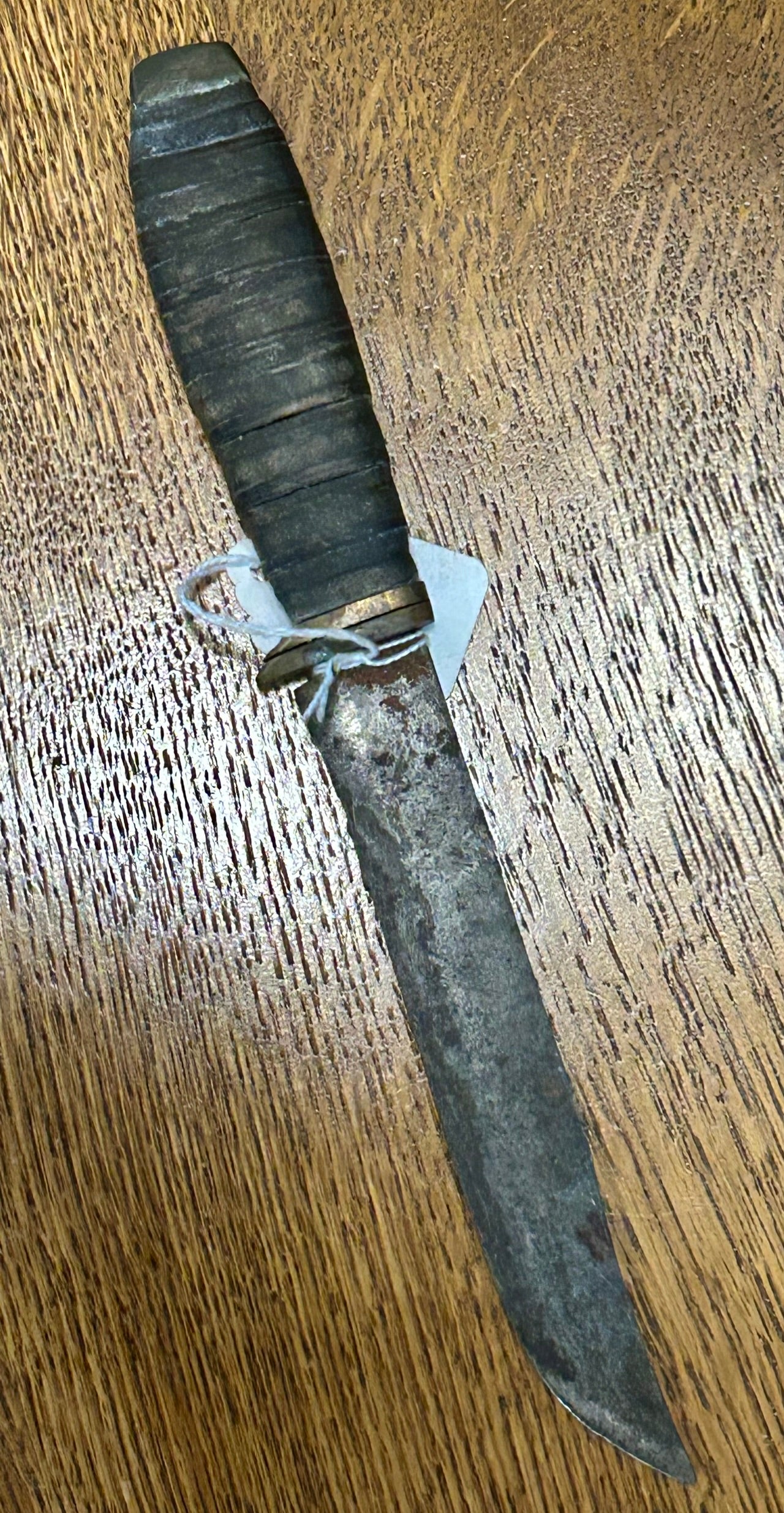 HANDMADE ANTIQUE KNIFE MARKED "SB"