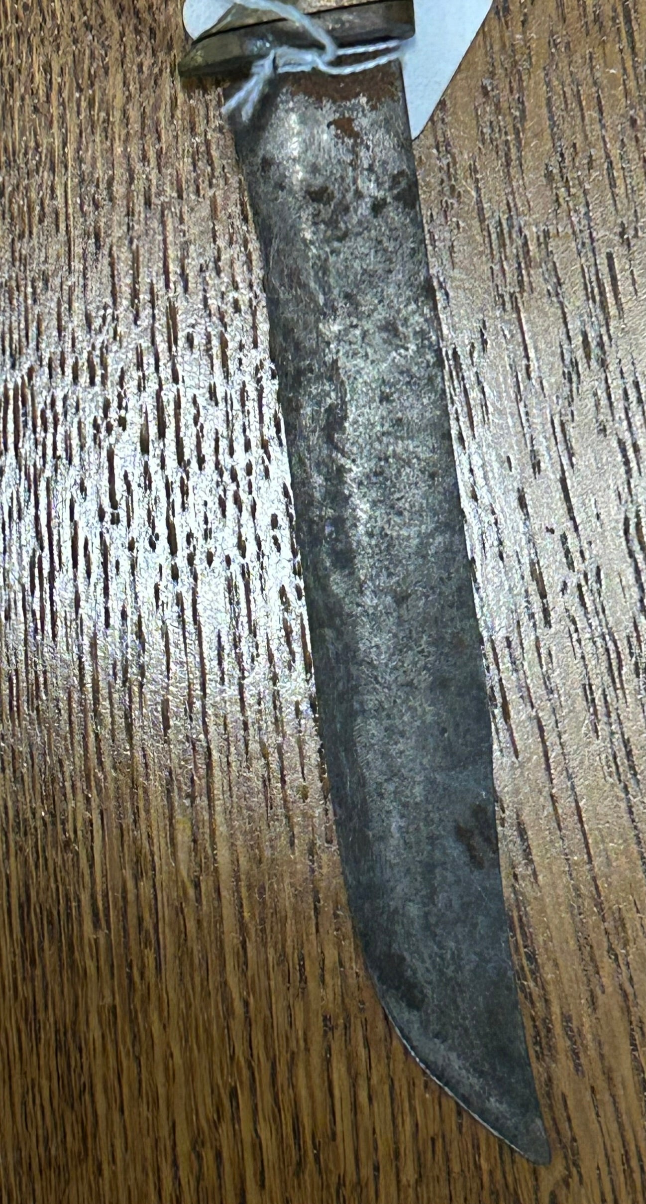 HANDMADE ANTIQUE KNIFE MARKED "SB"