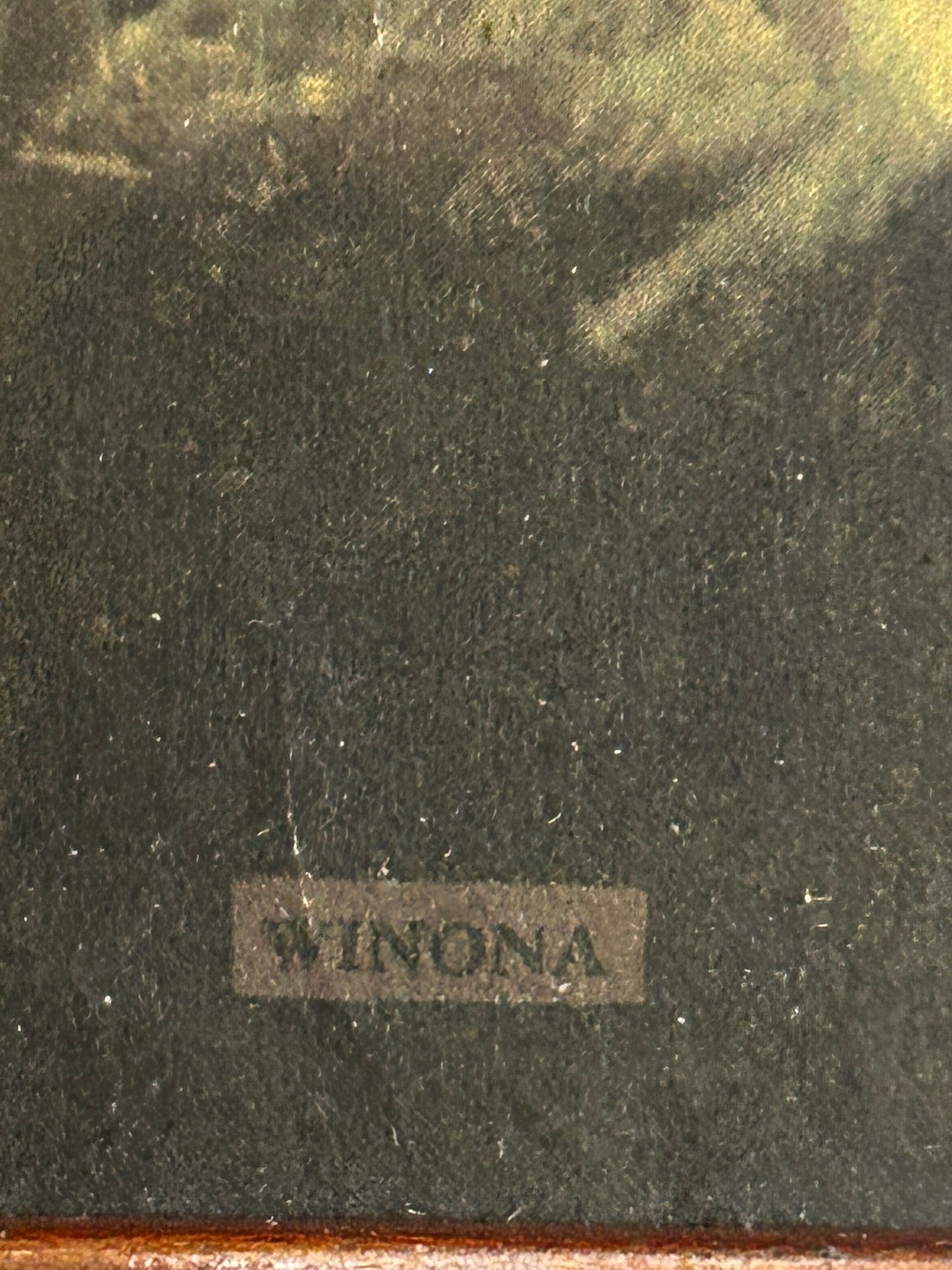 NATIVE AMERICAN GIRL PRINT OF "WINONA" 1920'S ERA