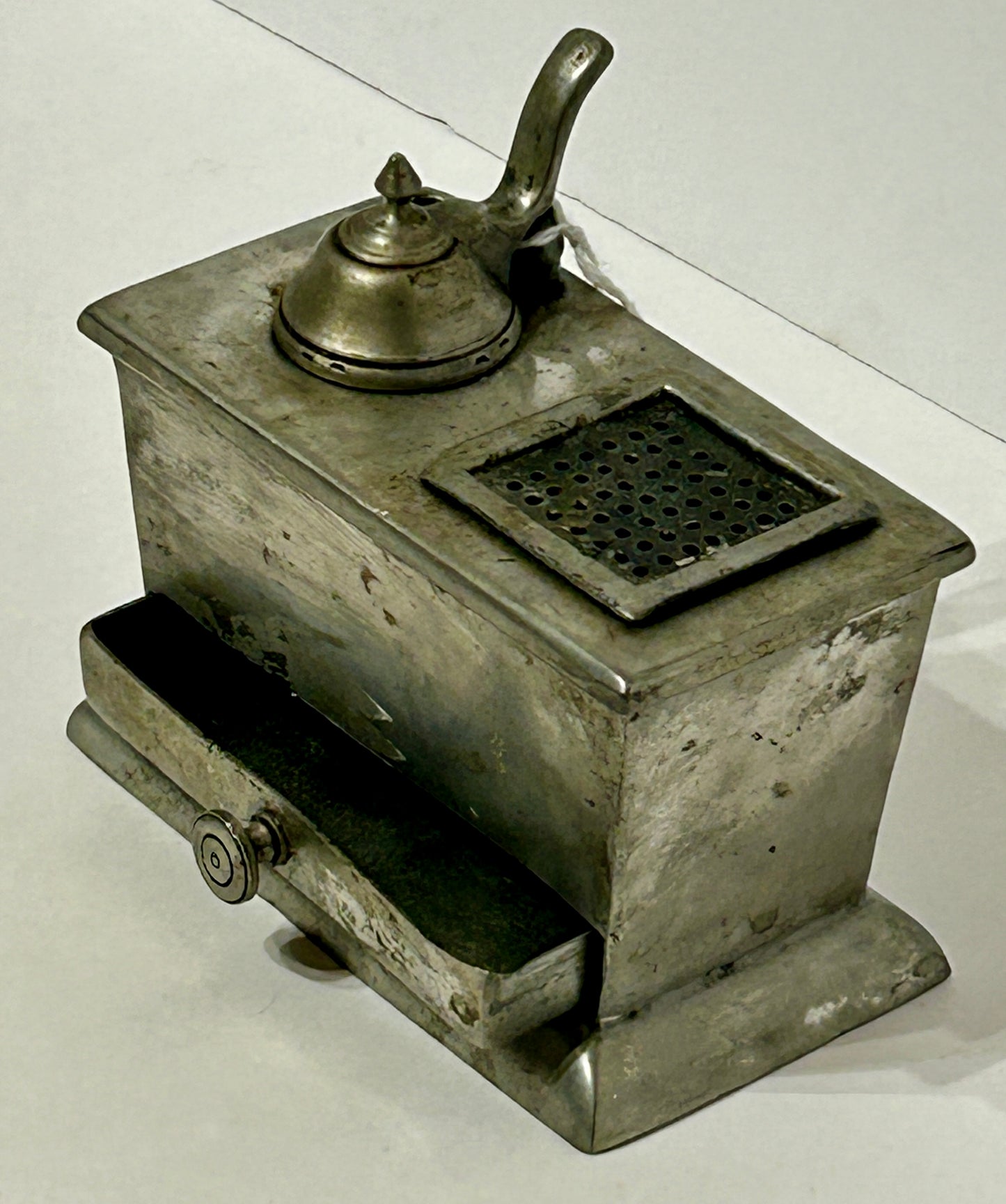 ANTIQUE INKWELL PEWTER