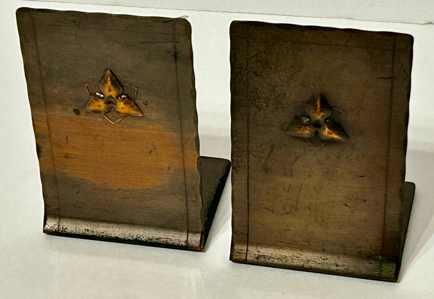 CRAFTSMAN STUDIOS COPPER BOOKENDS