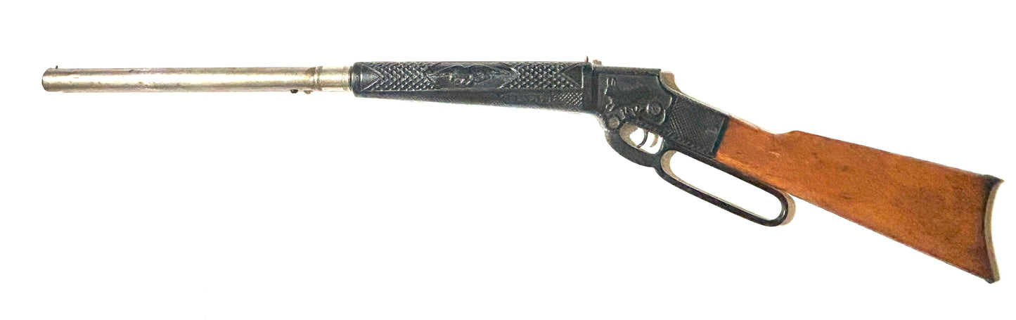 ANTIQUE AIR RIFLE COLUMBIAN AND BAILEY CHAMPION MODEL 1893 AIR RIFLE TYPE 8 STEEL BARREL