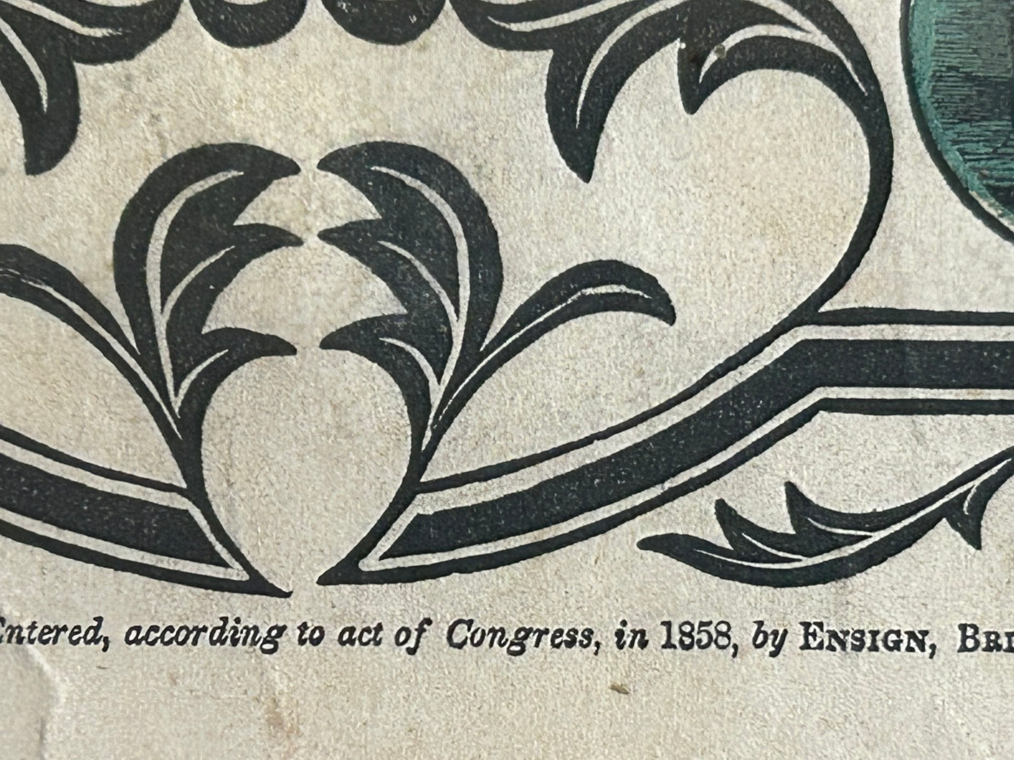 FRUIT OF FREEDOM ANTIQUE PRINT