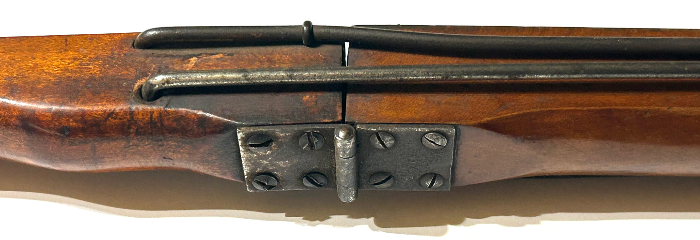 ANTIQUE AIR RIFLE MARKHAM CHICAGO AIR RIFLE MARKED ON STOCK