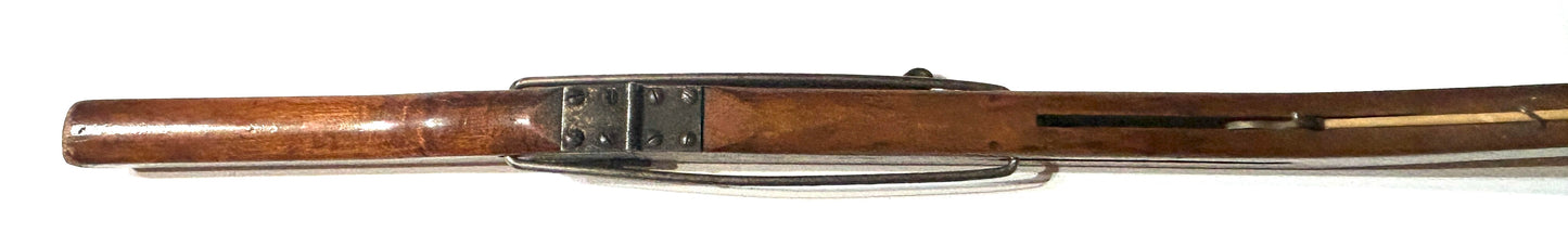 ANTIQUE AIR RIFLE MARKHAM CHICAGO AIR RIFLE MARKED ON STOCK