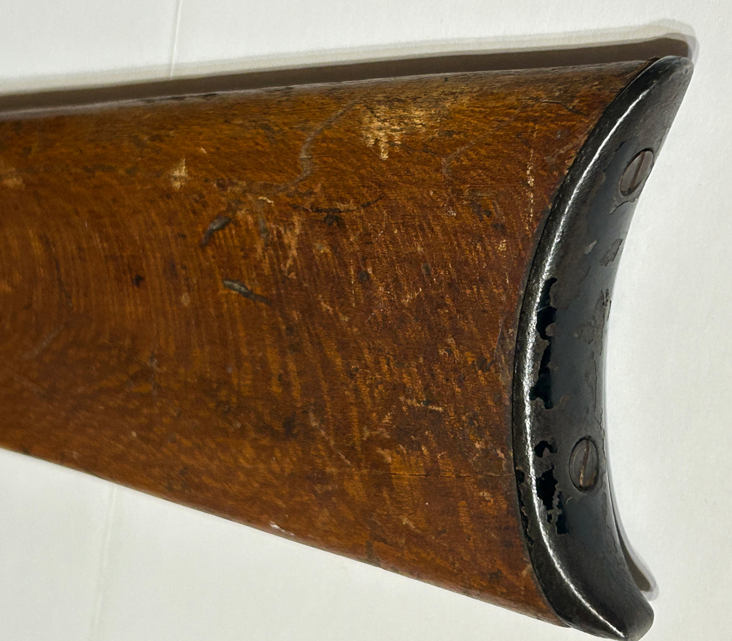 ANTIQUE AIR RIFLE COLUMBIAN BAILY COMPANY LEVER ACTION AIR RIFLE WITH SQUIRREL DESIGN 1895