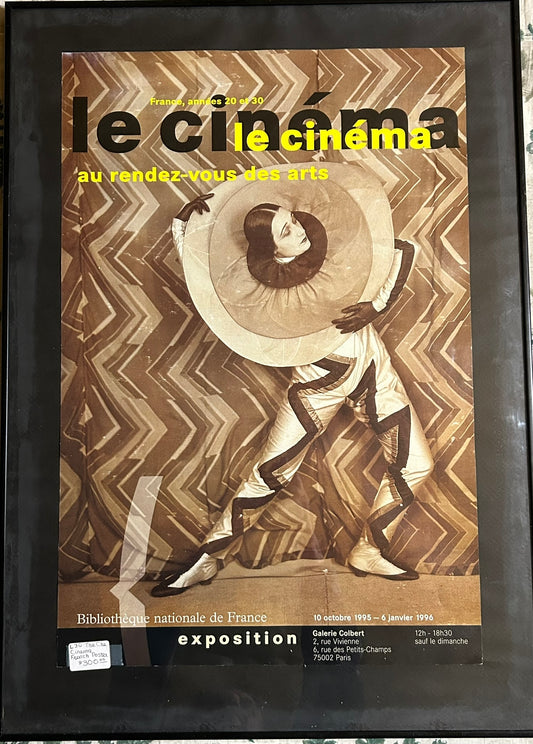 THE CRE CINEMA FRENCH EXPOSITION POSTER