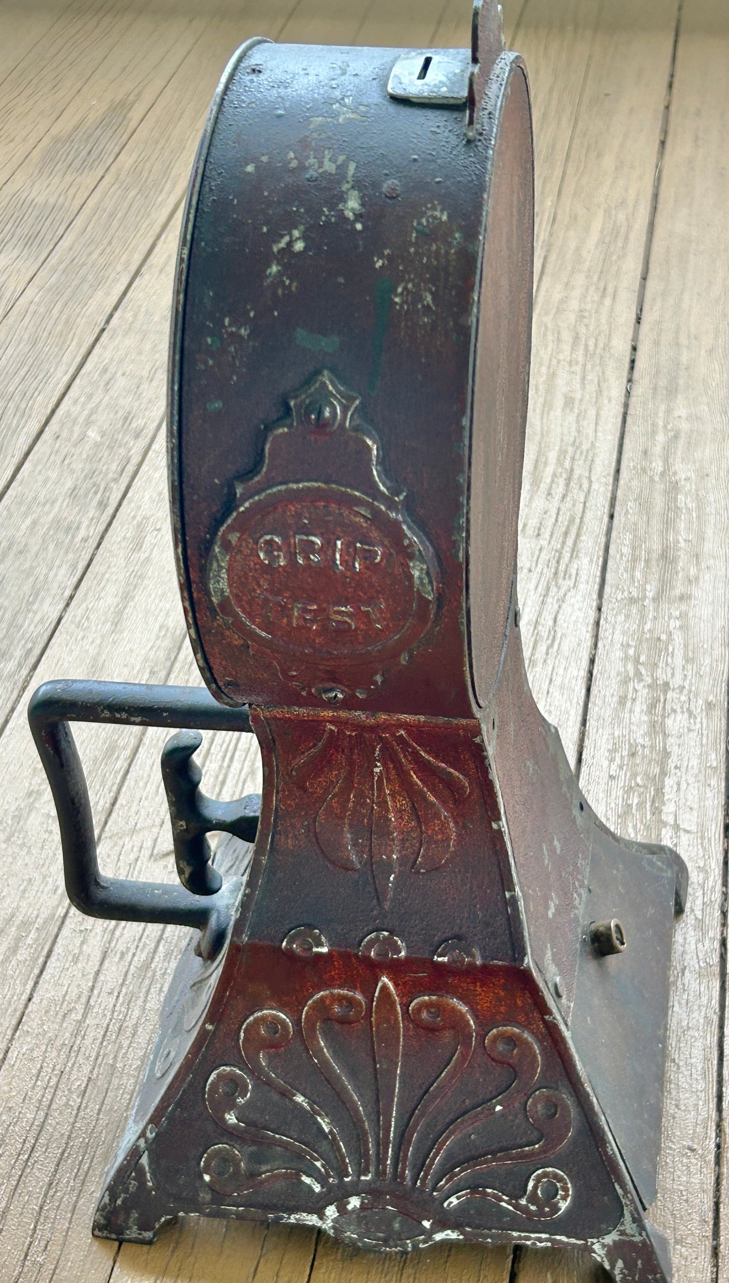 ANTIQUE COIN OPERATED  GRIP TESTER - CALL OR TEXT FOR MORE INFORMATION