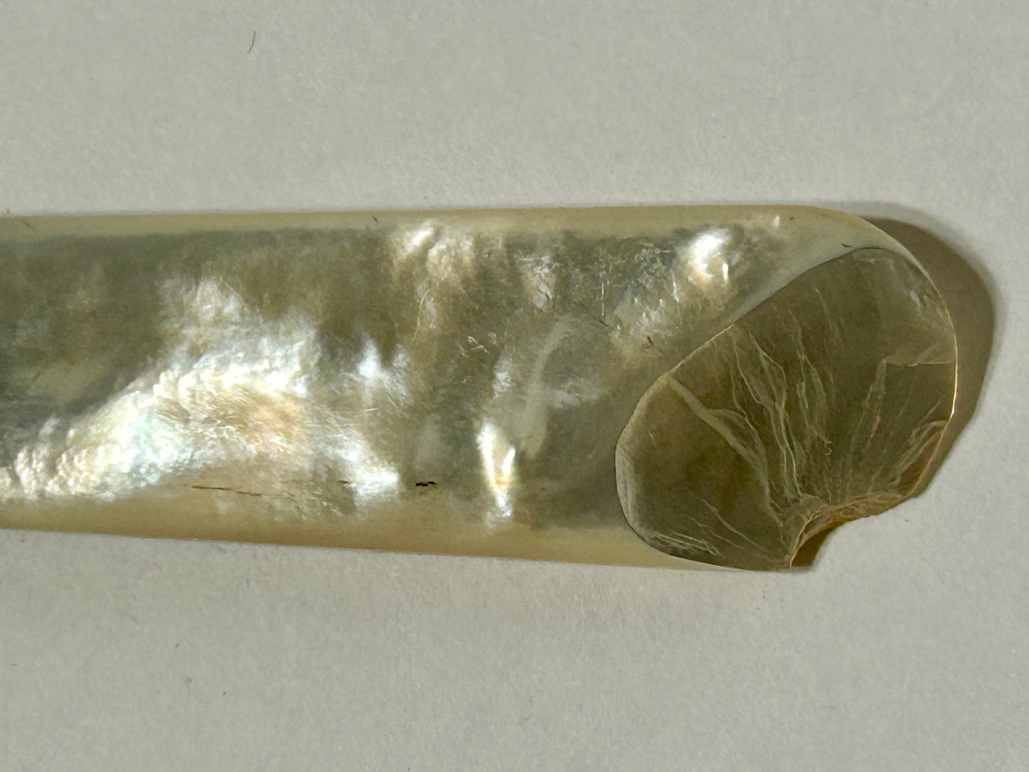 ANTIQUE STERLING AND MOTHER OF PEARL HANDLED KNIVES AND FORKS SET