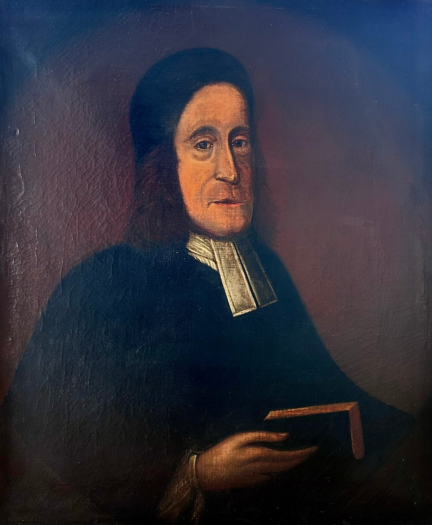 OLD SOUTH CHURCH BOSTON EARLY PORTRAIT OF FIRST PASTOR THOMAS THATCHER. CALL OR TEXT FOR MORE INFORMATION