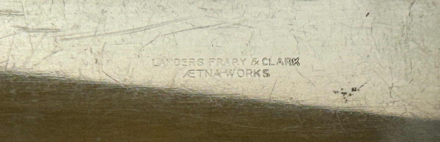 ANTIQUE STERLING AND MOTHER OF PEARL HANDLED PIE SERVER